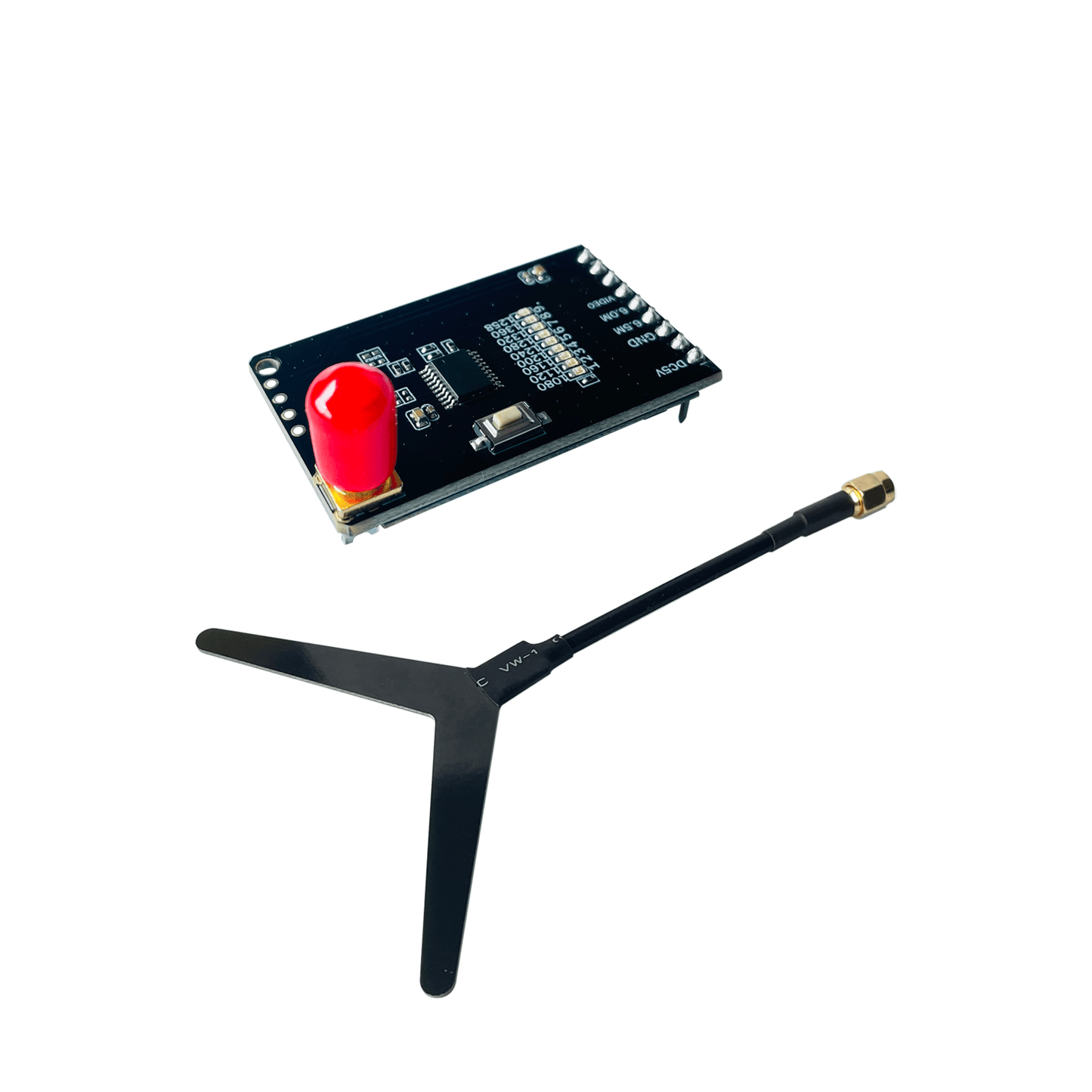 1.2G/1.3G VRX Long range FPV 9CH Video Receiver for 800D Pro /Skyzone/Fat Shark FPV Goggles - jaribel