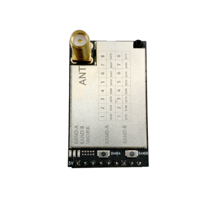 DMKR 3.3GHz FPV VRX Long Range 16CH (3170MHz to 3470MHz) Video Receiver