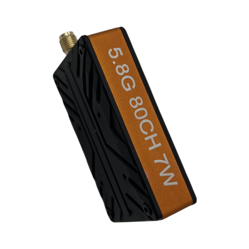 DMKR | 4.9-5.9GHz 7W Long Range FPV VTX Analog Video Transmitter 80CH (4990MHz-5945MHz)