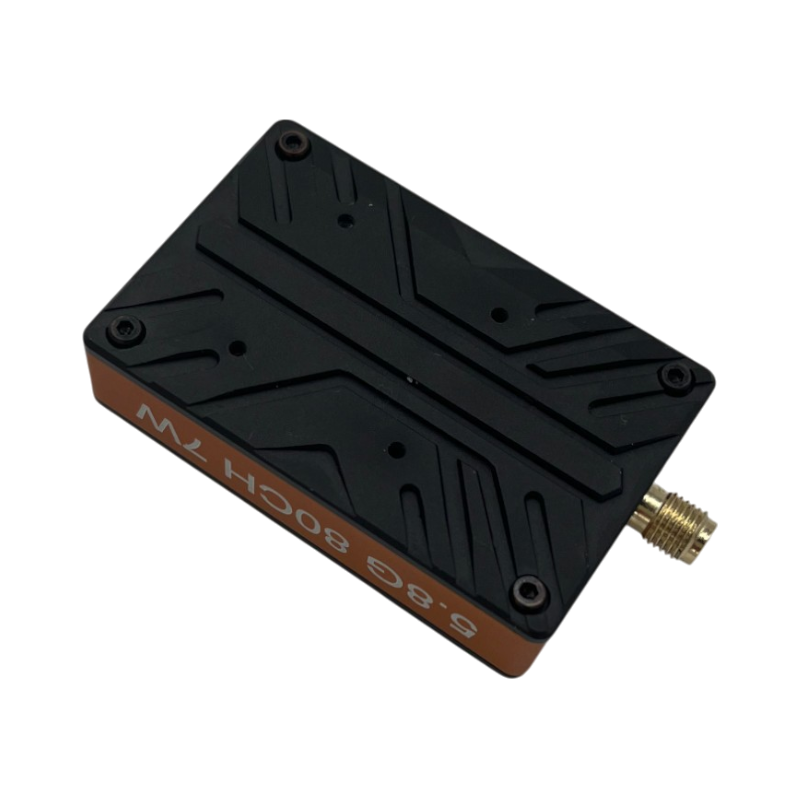 DMKR | 4.9-5.9GHz 7W Long Range FPV VTX Analog Video Transmitter 80CH (4990MHz-5945MHz)