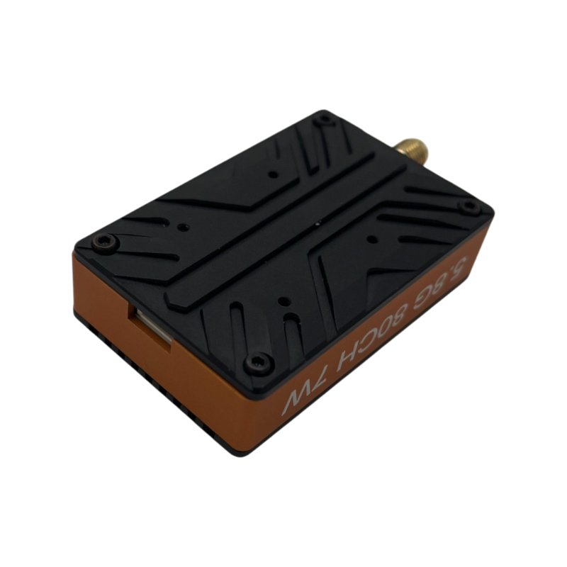 DMKR | 4.9-5.9GHz 7W Long Range FPV VTX Analog Video Transmitter 80CH (4990MHz-5945MHz)