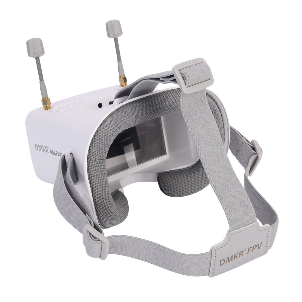 DMKR| 008D Pro FPV Goggle 4.3 inches with 5.8GHz 40CH Receiver