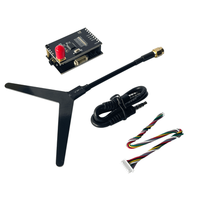1.2G/1.3G Long range FPV VRX With AV Out 9CH FPV Video Receiver for RC Drone Goggles Monitor (1050MHz-1380MHz) - jaribel