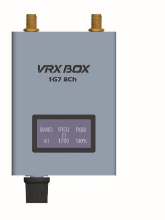 DMKR 1.7GHz VRX Box 8CH(1680MHz-1970MHz) Video Receiver for FPV