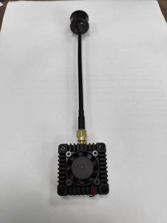 DMKR | 6.1-7.2GHz 3W Long Range FPV VTX Analog Video Transmitter 64CH (6110MHz-7210MHz)
