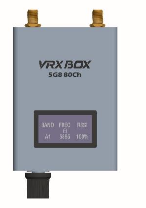 DMKR 5.8GHz VRX Box 80CH(4990MHz-5945MHz) Video Receiver for FPV