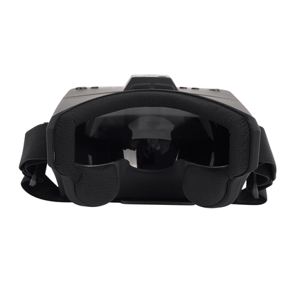 FPV Goggles 800D Pro Replaceable and compatible video receivers of different frequencies 5 inch 800*480 HD screen with DVR build in Battery(w/o receivers) - jaribel