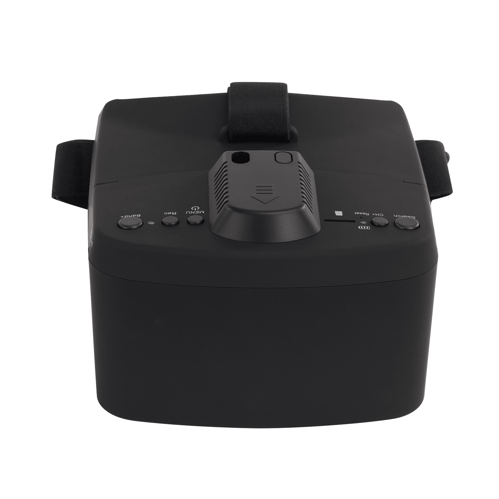 FPV Goggles 800D Pro Replaceable and compatible video receivers of different frequencies 5 inch 800*480 HD screen with DVR build in Battery(w/o receivers) - jaribel