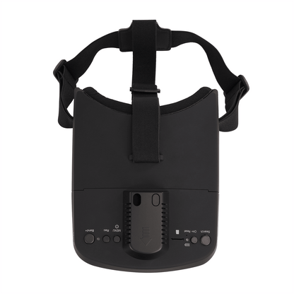 FPV Goggles 800D Pro Replaceable and compatible video receivers of different frequencies 5 inch 800*480 HD screen with DVR build in Battery(w/o receivers) - jaribel