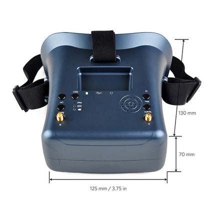 008D FPV Goggle 4.3 inches with 5.8GHz 40CH Receiver